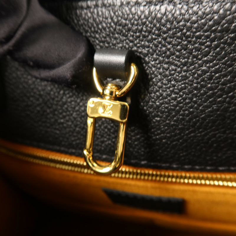 LOUIS VUITTON Monogram Empreinte On The Go MM金扣手挽肩背兩用袋-8