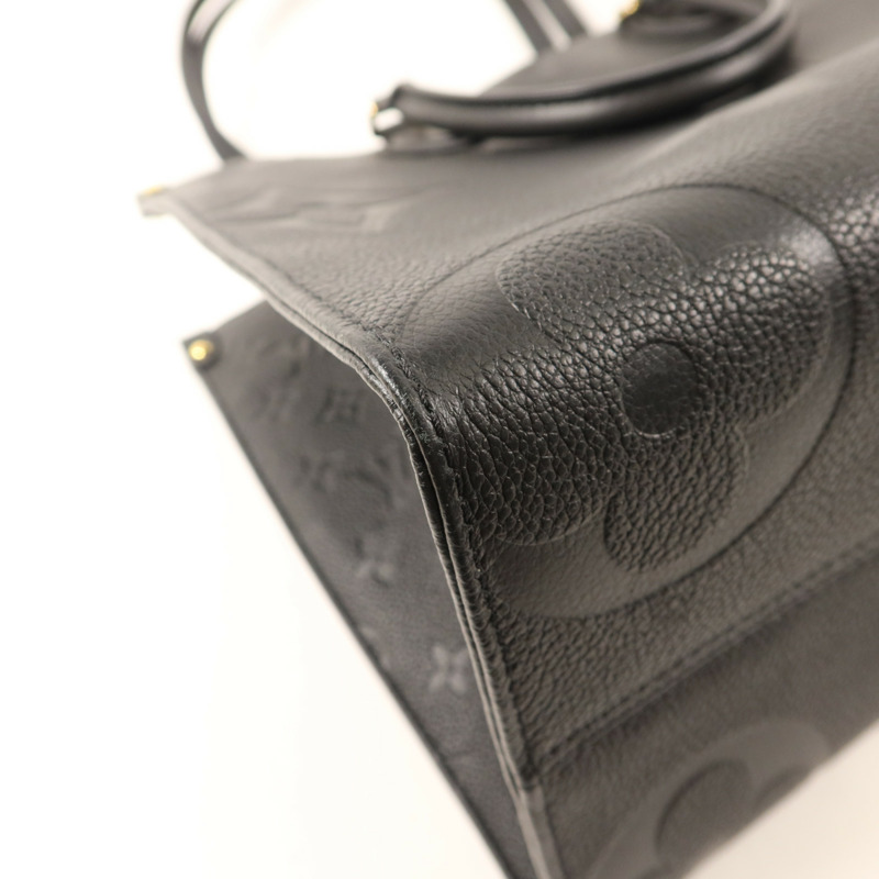 LOUIS VUITTON Monogram Empreinte On The Go MM金扣手挽肩背兩用袋-13