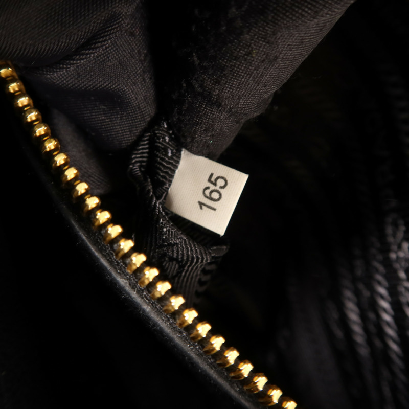 PRADA 牛皮皮革2 Way Shoulder金扣手挽肩背兩用袋-6