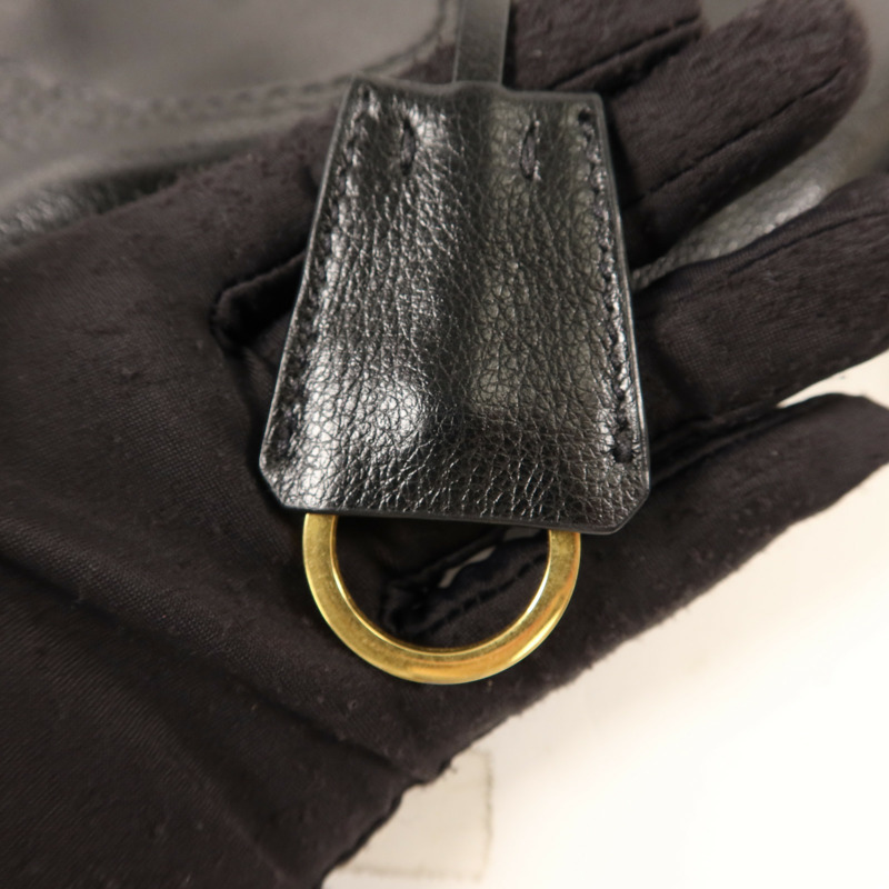 PRADA 牛皮皮革2 Way Shoulder金扣手挽肩背兩用袋-12