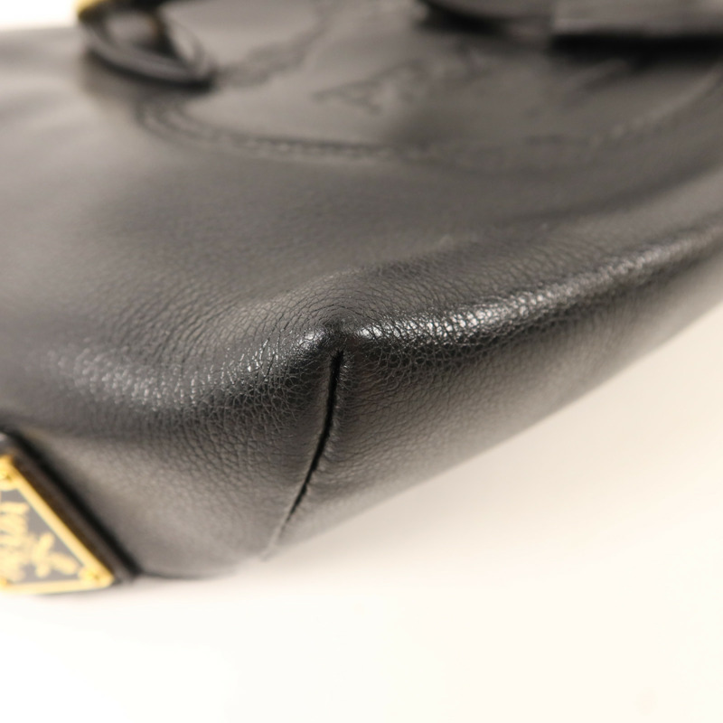 PRADA 牛皮皮革2 Way Shoulder金扣手挽肩背兩用袋-14