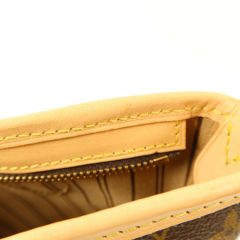 LOUIS VUITTON Monogram Neverfull BB金扣手挽肩背兩用袋-14