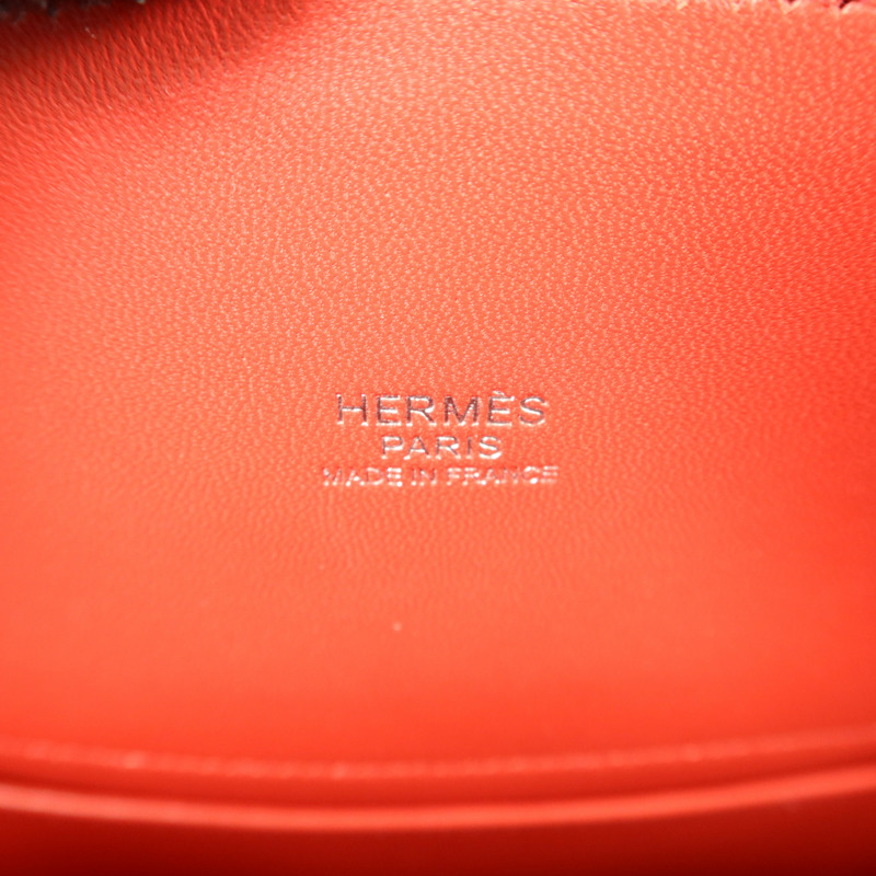 HERMES Epsom皮革Bolide 27銀扣手挽肩背兩用袋Rouge Casaque-6