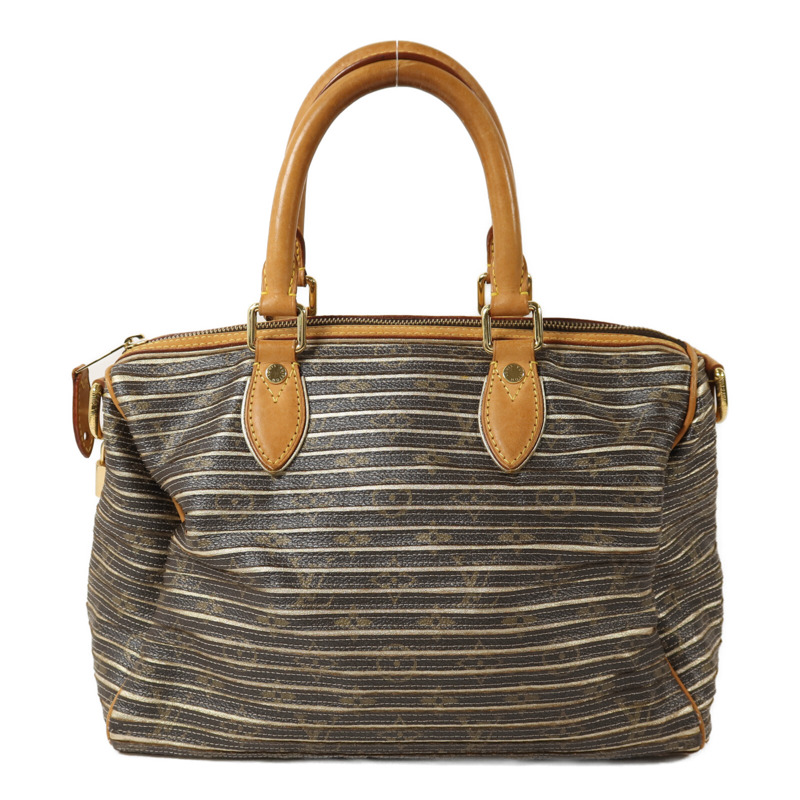 LOUIS VUITTON Monogram Eden Speedy Bandouliere 30金扣手挽袋-1