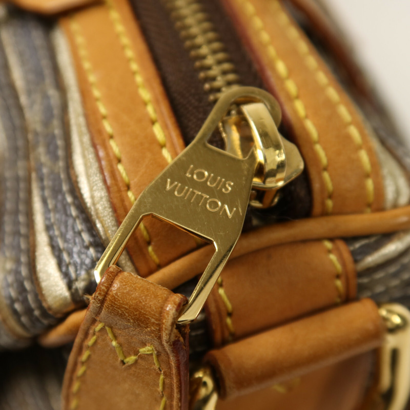 LOUIS VUITTON Monogram Eden Speedy Bandouliere 30金扣手挽袋-9