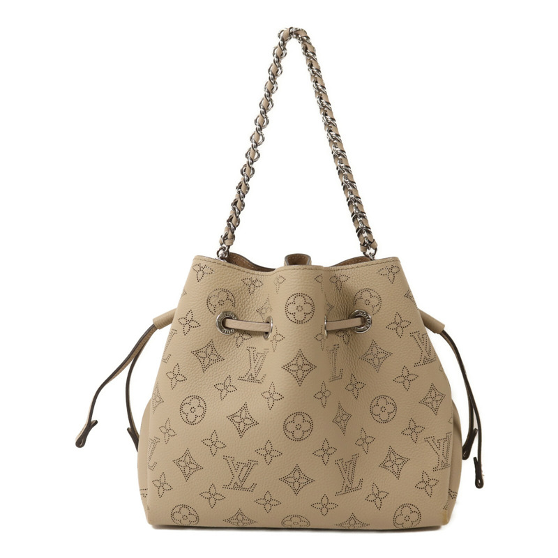 LOUIS VUITTON Mahina Bella銀扣鏈帶肩背袋-1