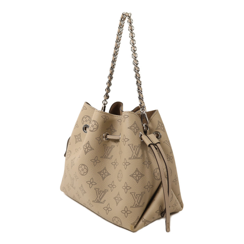 LOUIS VUITTON Mahina Bella銀扣鏈帶肩背袋-2