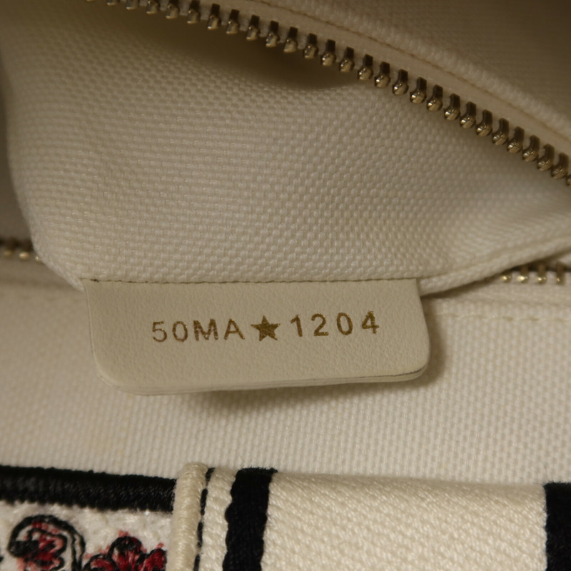 Dior 牛皮皮革/帆布Book Tote PM金扣手挽肩背兩用袋-6