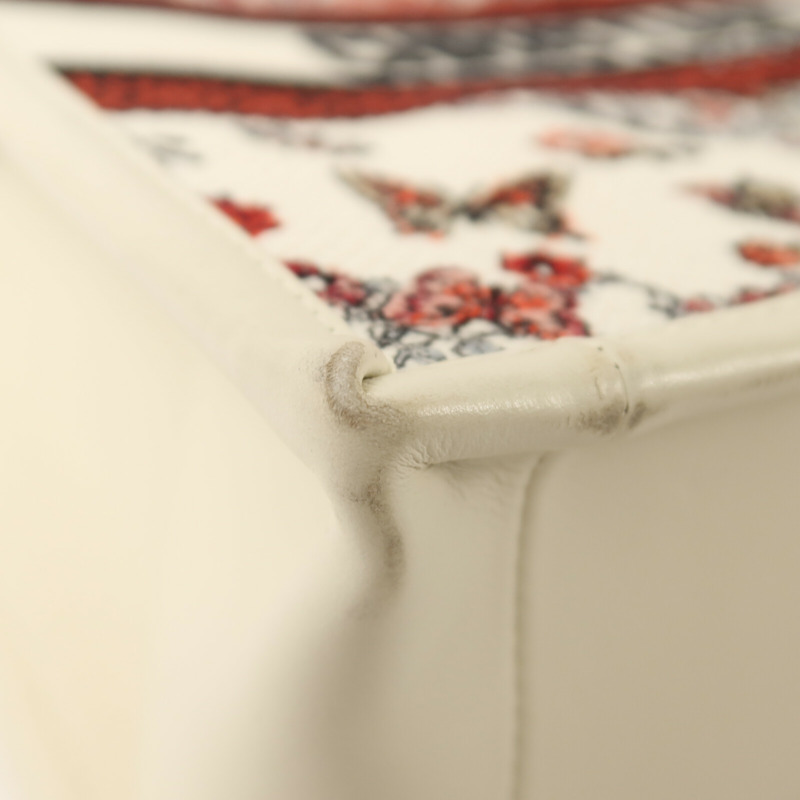 Dior 牛皮皮革/帆布Book Tote PM金扣手挽肩背兩用袋-10