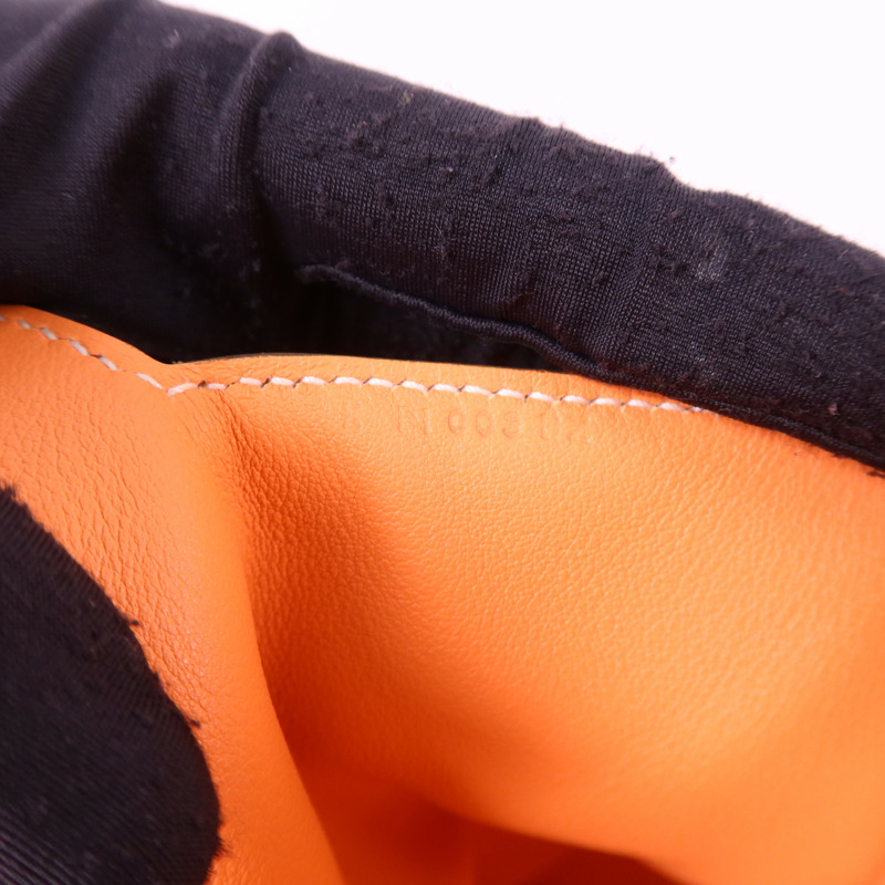 HERMES Swift皮革Tool Box 20銀扣手挽肩背兩用袋Crevette-7