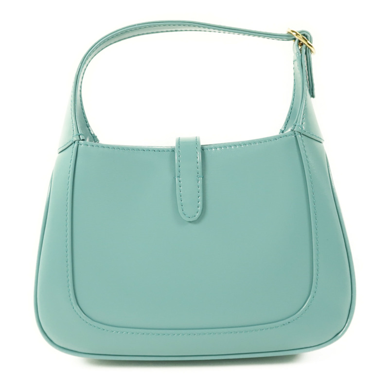 GUCCI 牛皮皮革Jackie 1961 Mini金扣手挽肩背兩用袋-1