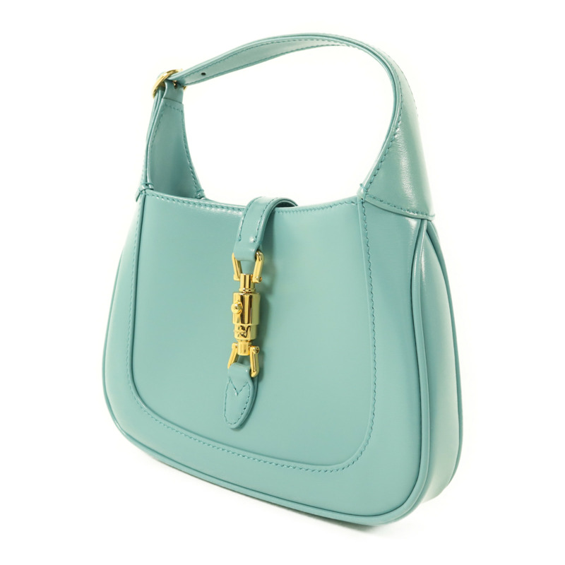 GUCCI 牛皮皮革Jackie 1961 Mini金扣手挽肩背兩用袋-2