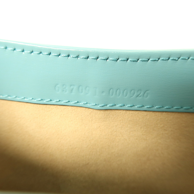 GUCCI 牛皮皮革Jackie 1961 Mini金扣手挽肩背兩用袋-7