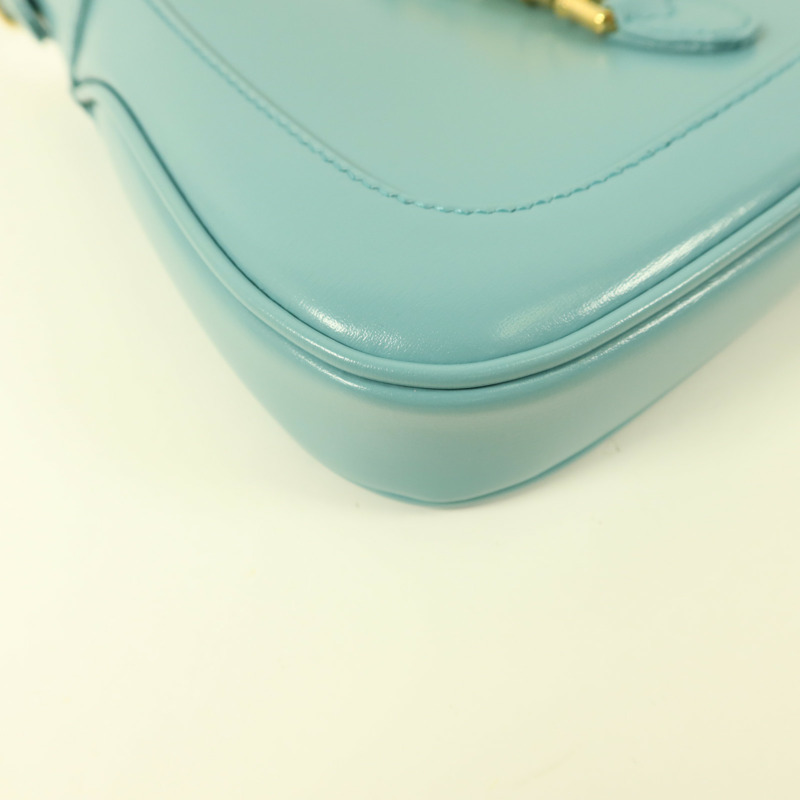 GUCCI 牛皮皮革Jackie 1961 Mini金扣手挽肩背兩用袋-11