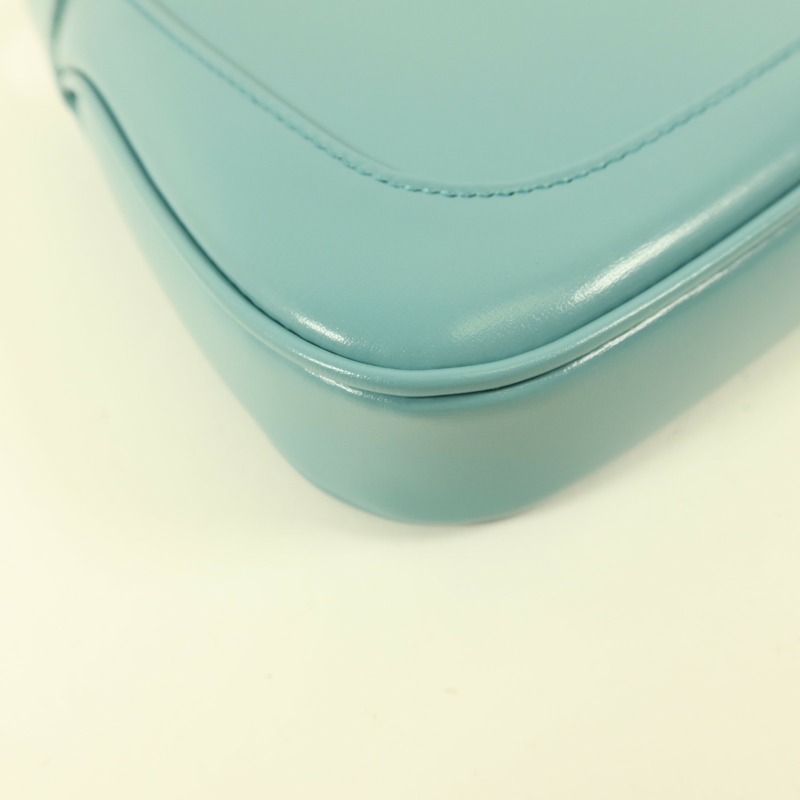 GUCCI 牛皮皮革Jackie 1961 Mini金扣手挽肩背兩用袋-14