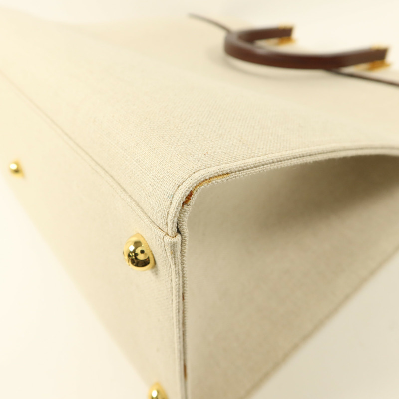 FENDI 帆布Sunshine Medium金扣手挽肩背兩用袋-15