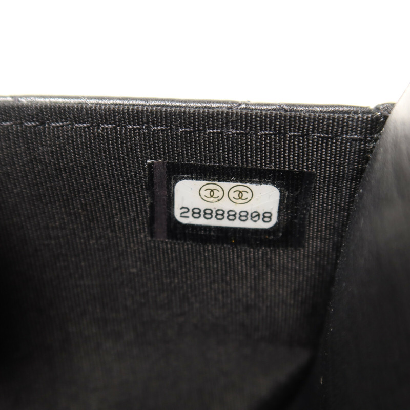 CHANEL 牛皮皮革Wallet On Chain金扣鏈帶肩背袋-8