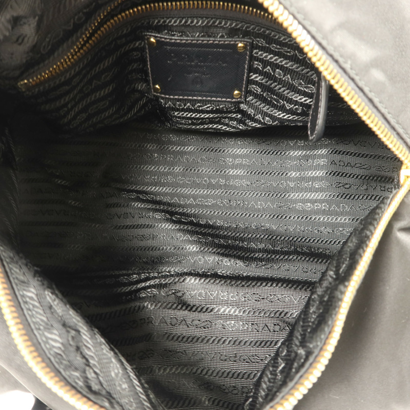 PRADA 尼龍Handbag金扣手挽袋-5