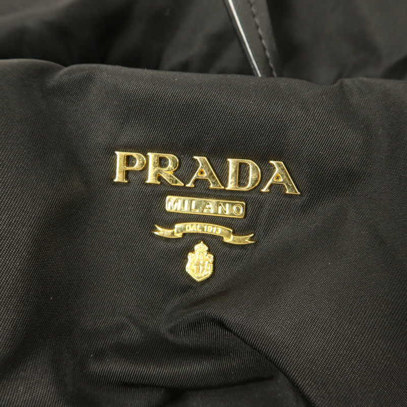 PRADA 尼龍Handbag金扣手挽袋-9