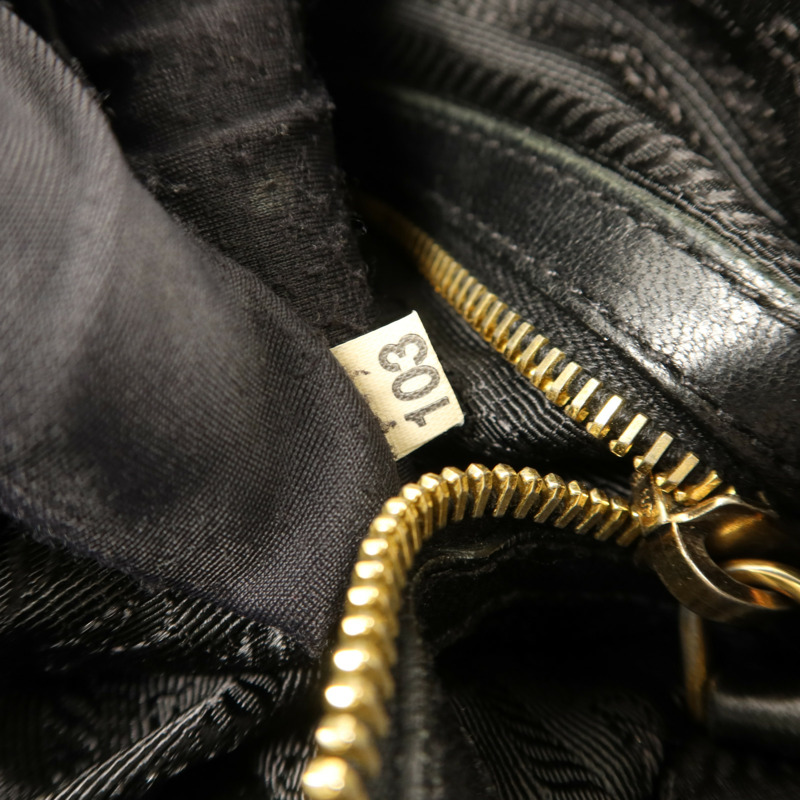 PRADA 尼龍2 Way Shoulder金扣手挽肩背兩用袋-7