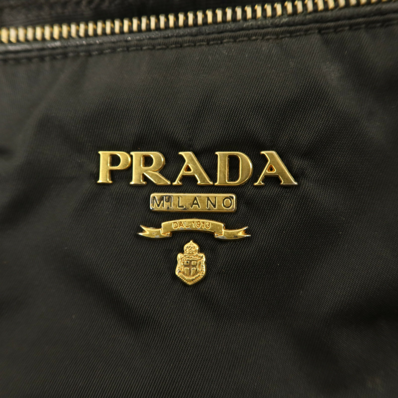 PRADA 尼龍2 Way Shoulder金扣手挽肩背兩用袋-8