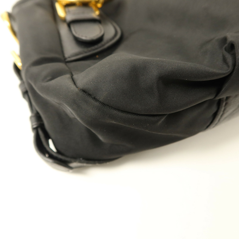 PRADA 尼龍2 Way Shoulder金扣手挽肩背兩用袋-13