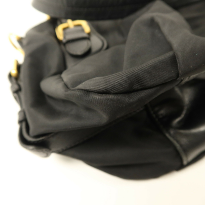 PRADA 尼龍2 Way Shoulder金扣手挽肩背兩用袋-15