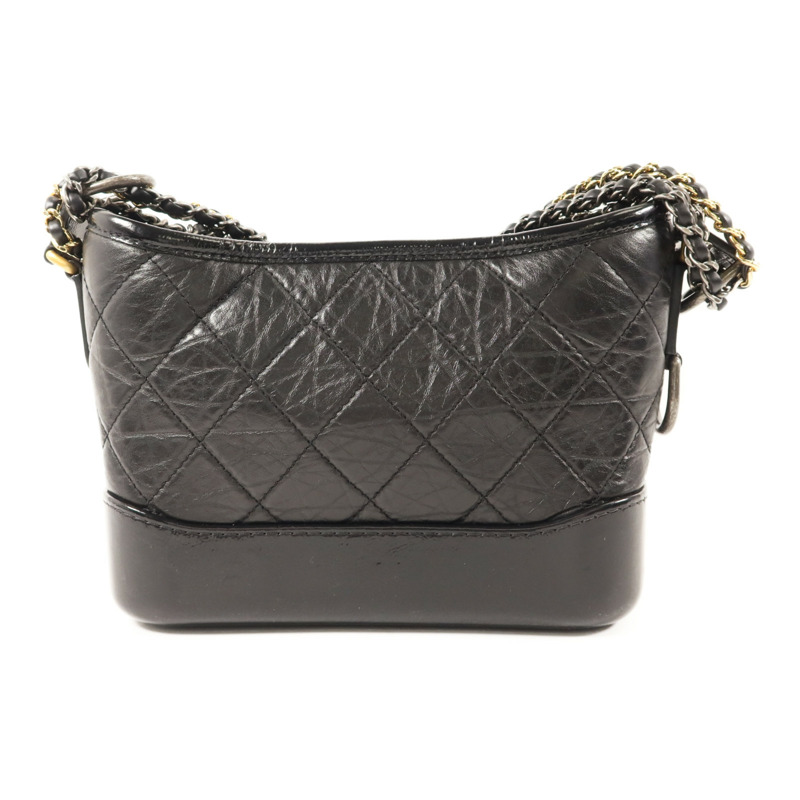 CHANEL 牛皮皮革Gabrielle Small鏈帶肩背袋-1