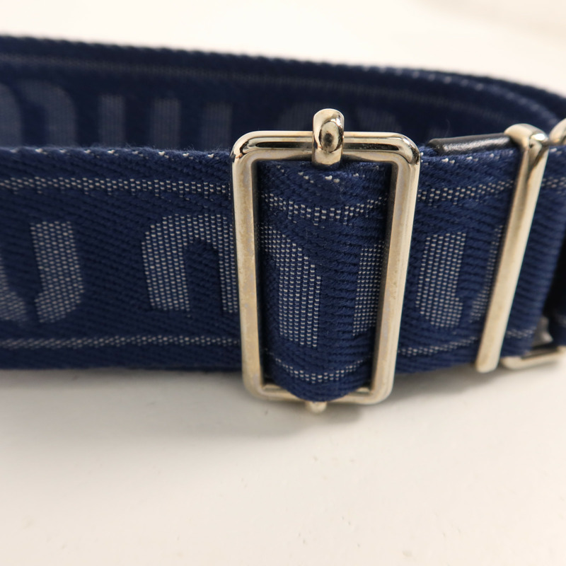 Miu Miu 牛仔布2 Way Shoulder銀扣肩背袋-9