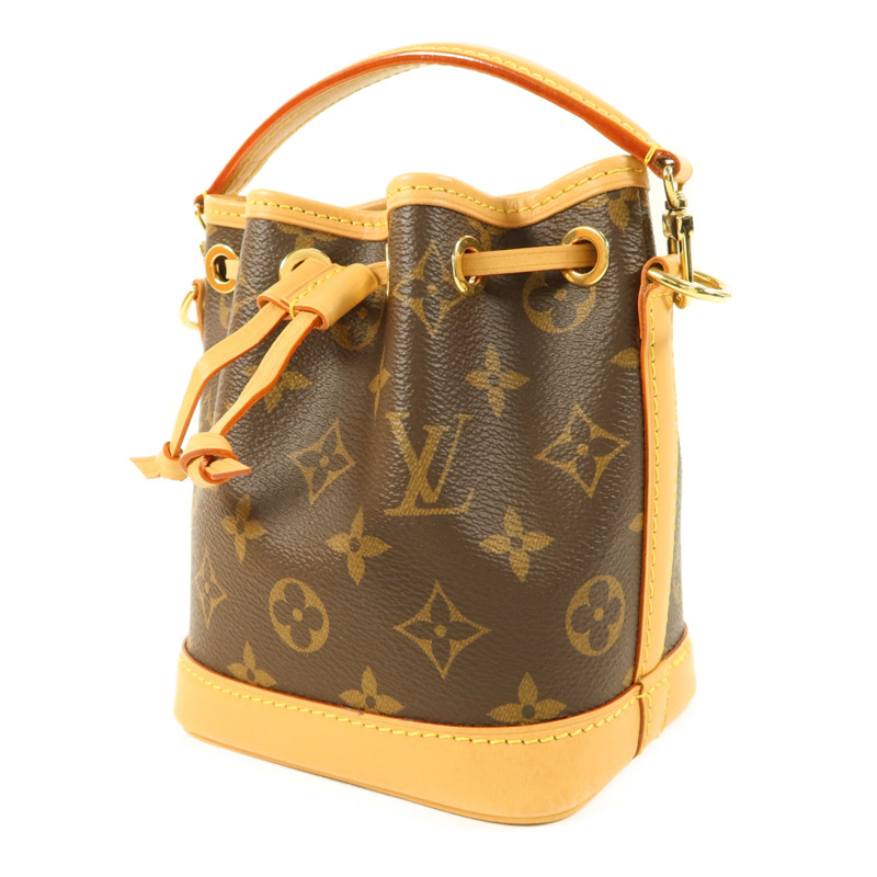 LOUIS VUITTON Monogram Nano Noe金扣手挽肩背兩用袋-2