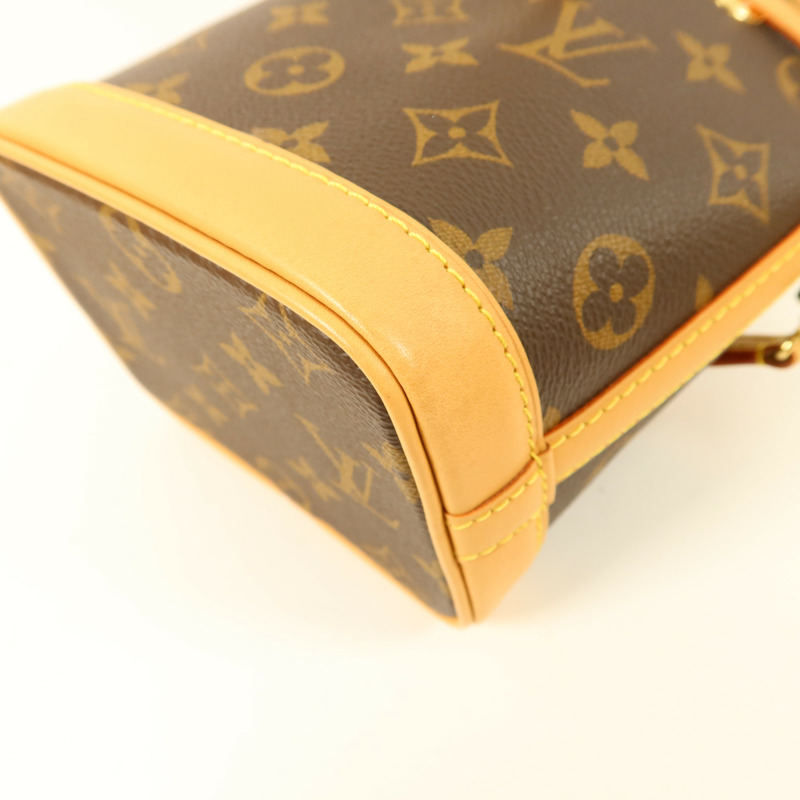 LOUIS VUITTON Monogram Nano Noe金扣手挽肩背兩用袋-9