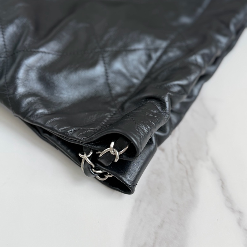 割愛香奈兒 22bag 黑銀 小號晶片款-5