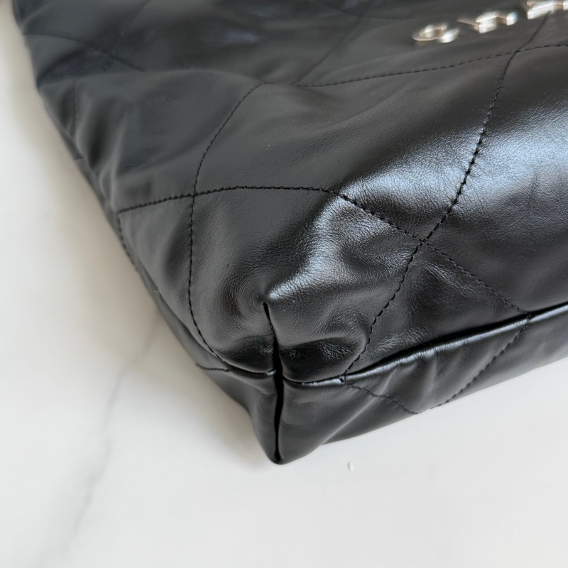 割愛香奈兒 22bag 黑銀 小號晶片款-9