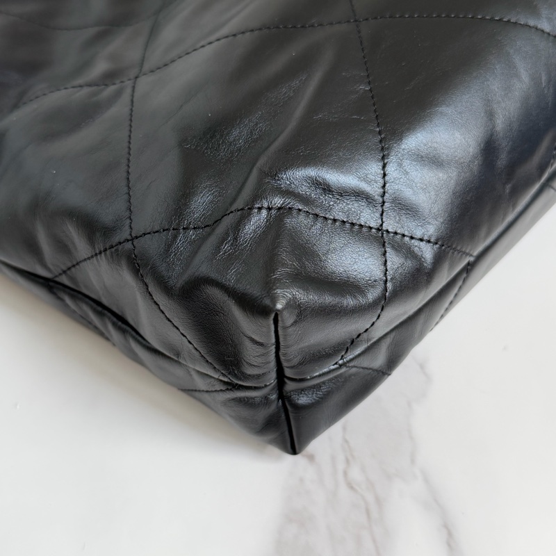 割愛香奈兒 22bag 黑銀 小號晶片款-12