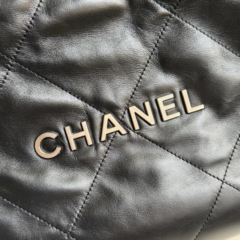 割愛香奈兒 22bag 黑銀 小號晶片款-13
