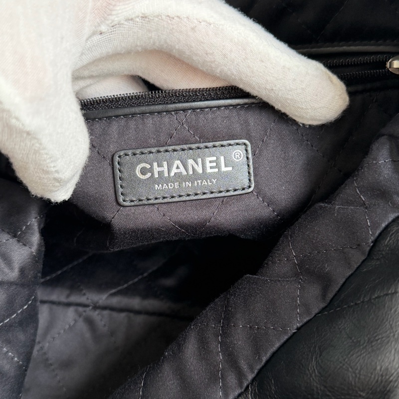 割愛香奈兒 22bag 黑銀 小號晶片款-19