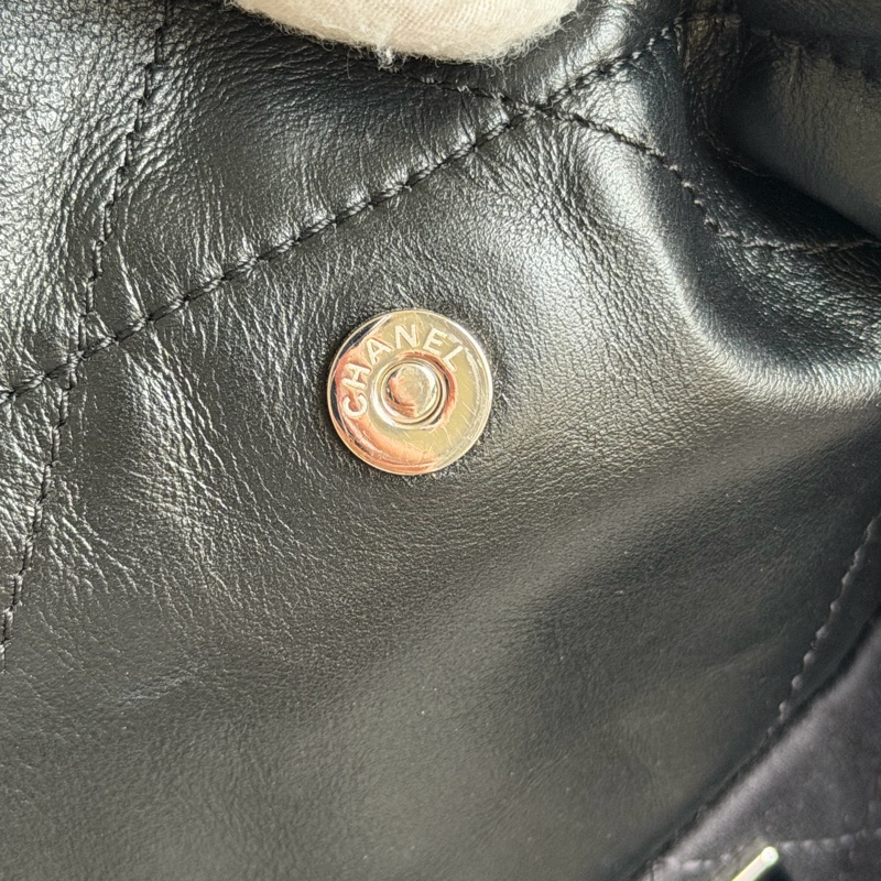 割愛香奈兒 22bag 黑銀 小號晶片款-21