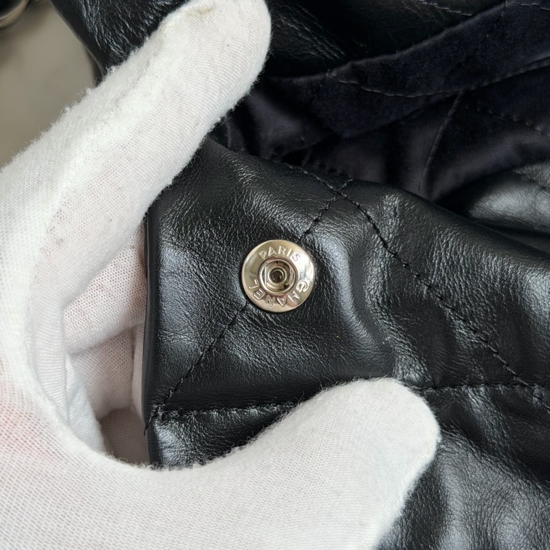 割愛香奈兒 22bag 黑銀 小號晶片款-22