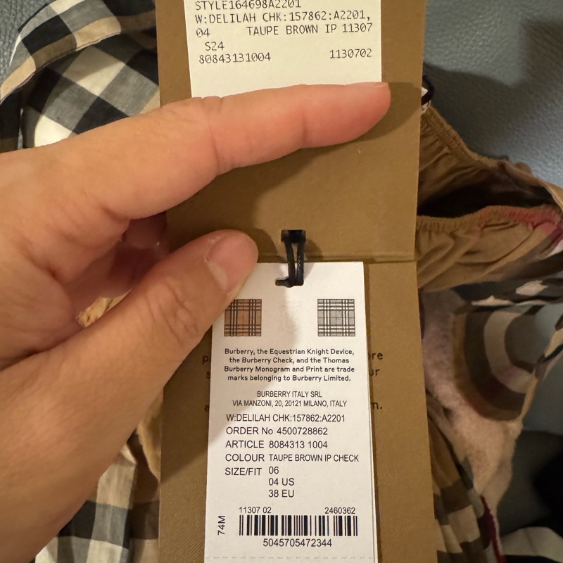 Burberry 無袖洋裝-5