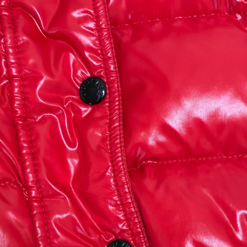 Moncler 羽絨外套 正紅色-8