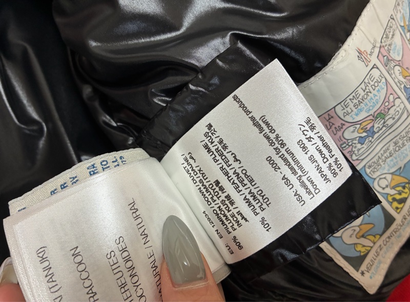 Moncler 羽絨外套 正紅色-13