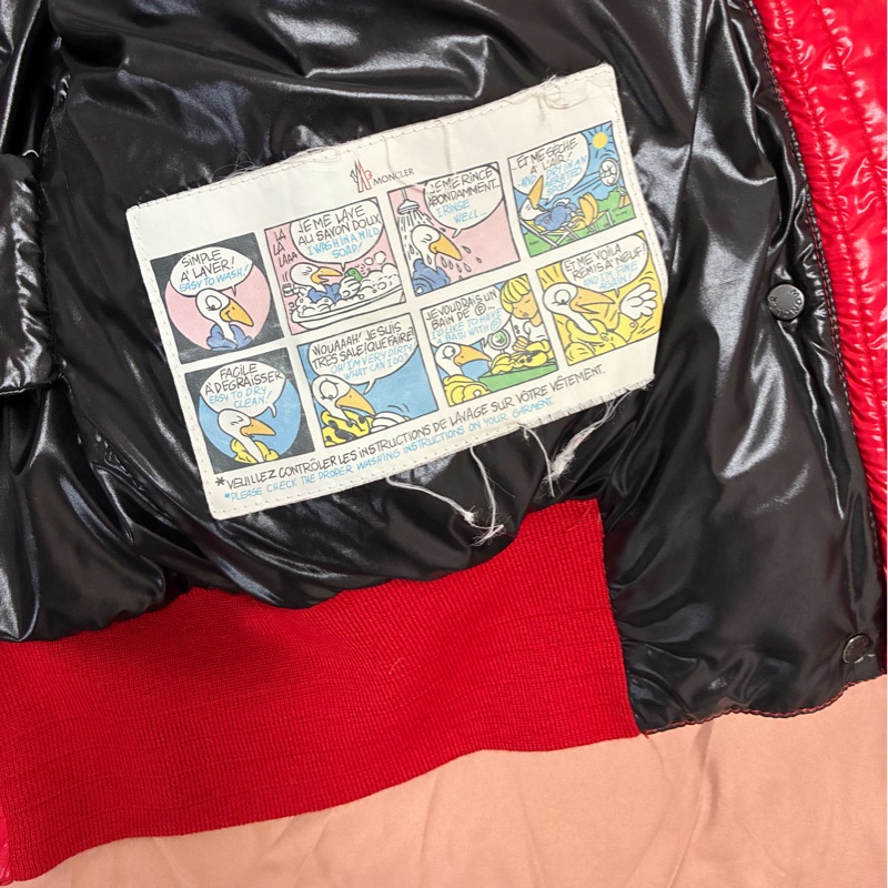 Moncler 羽絨外套 正紅色-15