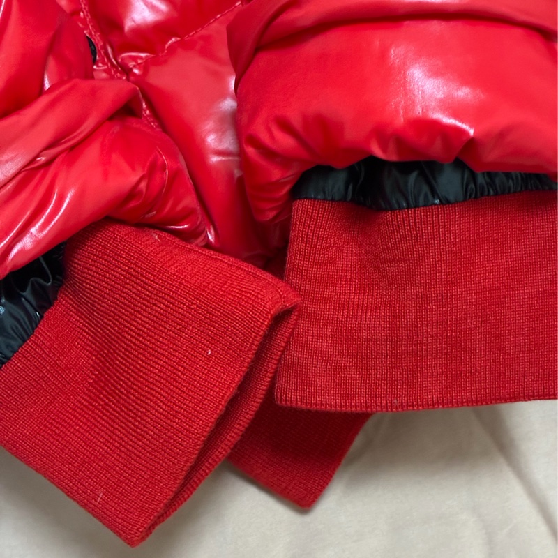 Moncler 羽絨外套 正紅色-21