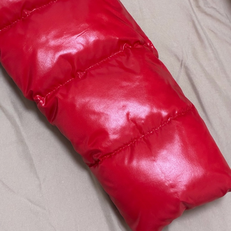 Moncler 羽絨外套 正紅色-24