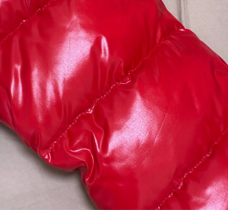 Moncler 羽絨外套 正紅色-25