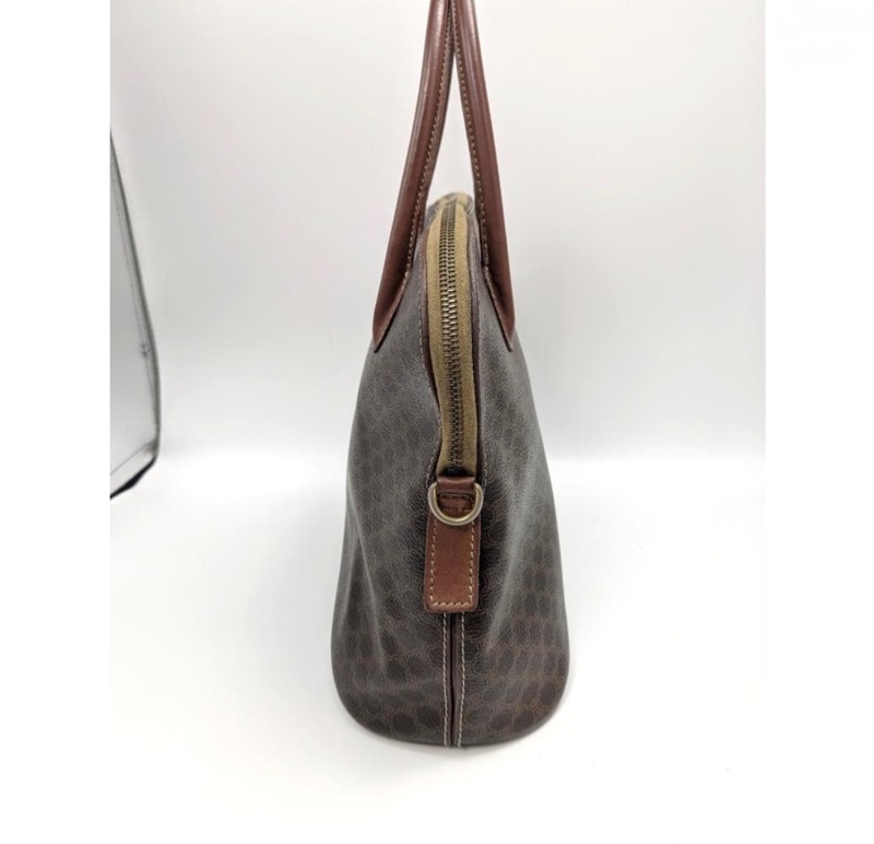 正品 CELINE 凱旋門老花貝殼包｜稀有半圓包型｜Vintage 中古美物-1