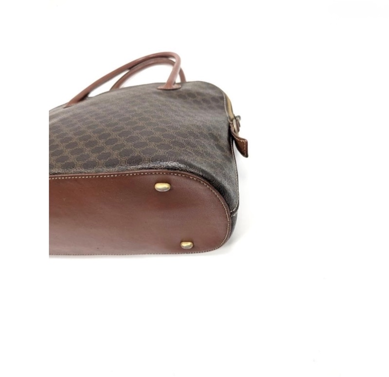 正品 CELINE 凱旋門老花貝殼包｜稀有半圓包型｜Vintage 中古美物-2