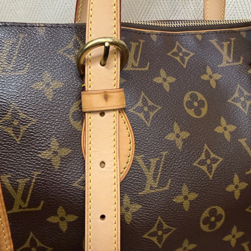 LV 原花金釦Popincourt Haut手提肩背包M40007-1
