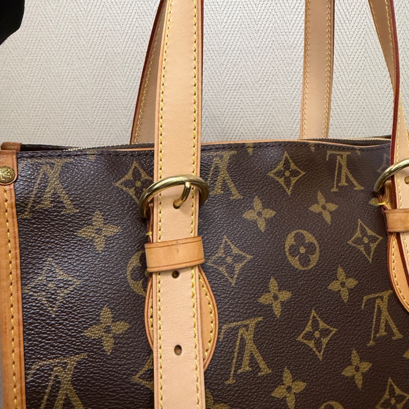 LV 原花金釦Popincourt Haut手提肩背包M40007-6