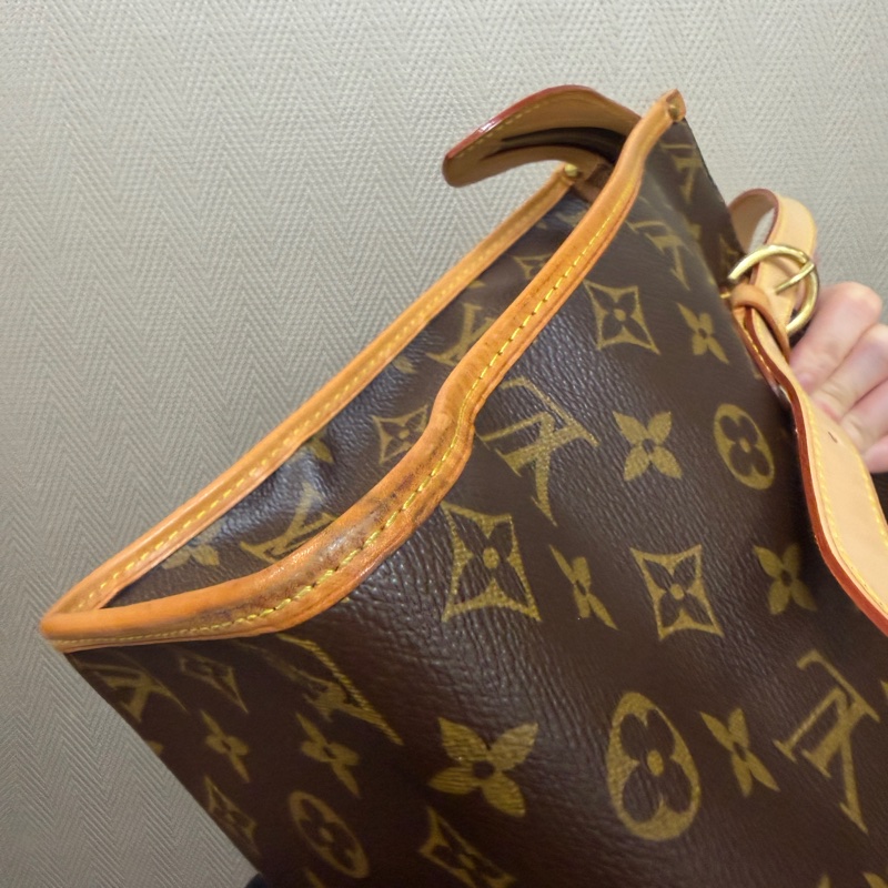 LV 原花金釦Popincourt Haut手提肩背包M40007-13